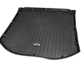 Rugged Ridge All Terrain Cargo Liner, Black, Jeep Logo; 93-98 Grand Cherokee ZJ Jeep Grand Cherokee 1993-1998