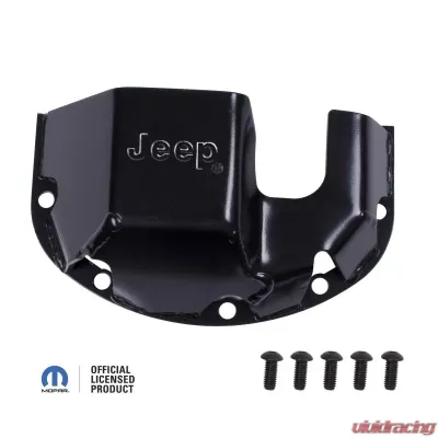 Rugged Ridge Skid Plate, Differential, Jeep logo, for Dana 30 Jeep - DMC-16597.30