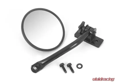 Rugged Ridge Quick Release Mirror Relocation Kit, Black; 97-18 Jeep Wrangler Jeep Wrangler 1997-2018 - 11025.10