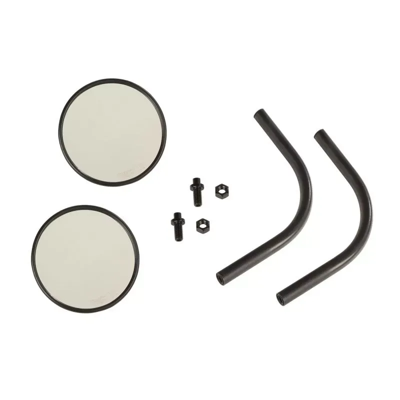 Rugged Ridge Trail Mirror Kit, Round, Pair; 18-20 Jeep Wrangler / 2020 Gladiator Jeep - 11025.25