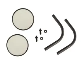 Rugged Ridge Trail Mirror Kit, Round, Pair; 18-20 Jeep Wrangler / 2020 Gladiator Jeep