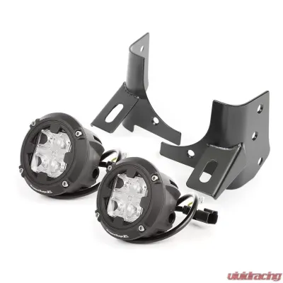 Rugged Ridge Light Kit, Windshield Mounted, Dual Beam, Round; 97-06 Wrangler TJ Jeep Wrangler 1997-2006 - 11027.19