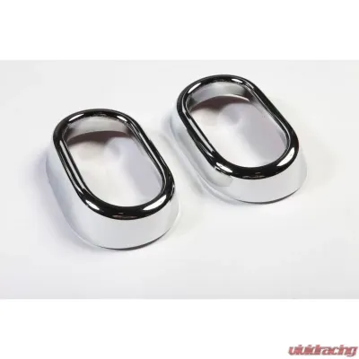 Rugged Ridge Door Handle Trim, Interior, Chrome; 07-10 Jeep Wrangler JK Jeep Wrangler 2007-2010 - 11156.20