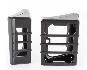Rugged Ridge Elite Guard Kit, Tail Light, Black; Jeep Wrangler JK 2007-2018
