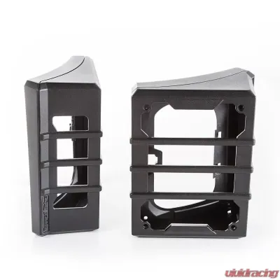 Rugged Ridge Elite Guard Kit, Tail Light, Black; Jeep Wrangler JK 2007-2018 - 11226.05