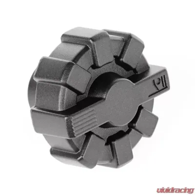 Rugged Ridge Elite Fuel Cap, Black, Aluminum; 01-21 Jeep Wrangler TJ/LJ/JK/JL/JT Jeep Wrangler 2001-2018 - 11229.10