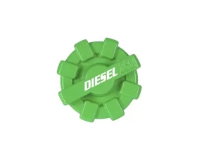 Rugged Ridge Elite Fuel Cap, Alum, Green; 01-20 Jeep Wrangler, Gladiator TJ/LJ/JK/JKU/JL/JT Jeep