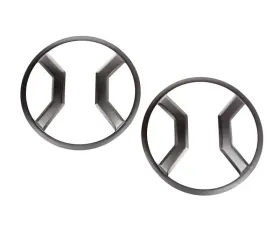 Rugged Ridge Euro Guard Kit, Headlight, Textured Black; 15-21 Jeep Renegade BU Jeep Renegade 2015-2020