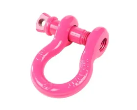 Rugged Ridge D-Ring Shackle, 3/4 inch, 9500 Lb, Pink