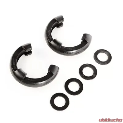 Rugged Ridge D-Ring Shackle Isolator Kit, Black Pair, 3/4 inch - 11235.30