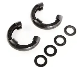 Rugged Ridge D-Ring Shackle Isolator Kit, Black Pair, 7/8 inch