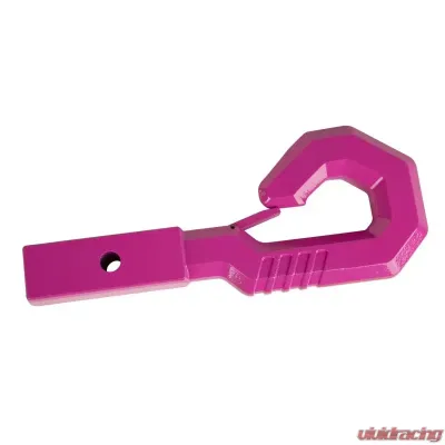 Rugged Ridge Elite Giga Hook, Pink, 2 inch Receiver - 11237.22