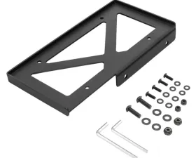 Rugged Ridge License Plate Holder, Rear Bumper; Universal