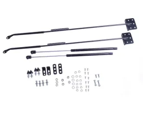 Rugged Ridge Hood Lift Support Kit; 72-06 Jeep CJ/Wrangler YJ/TJ Jeep