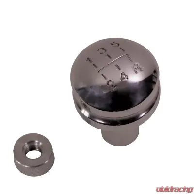 Rugged Ridge Transmission Shift Knob, 5-speed Manual, Billet Aluminum; 97-04 TJ Jeep Wrangler 1997-2006 - 11420.20
