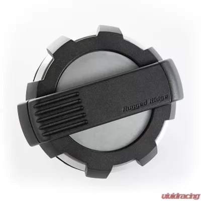 Rugged Ridge Elite Gas Cap Door, Non-Lock, Brushed, Aluminum; 07-18 Wrangler JK Jeep Wrangler 2007-2018 - 11425.10
