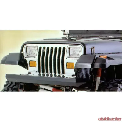 Rugged Ridge Rock Crawler Bumper, Front; 76-06 Jeep CJ/Wrangler YJ/TJ Jeep - 11502.20