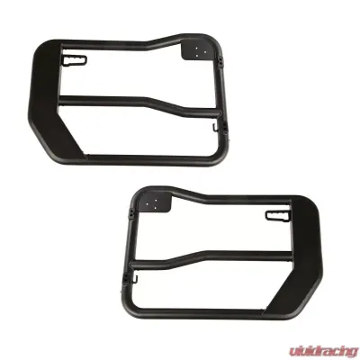 Rugged Ridge Fortis Front Tube Doors with Mirrors Jeep Wrangler | Gladiator 2018+ - 11509.15