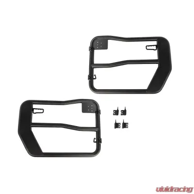 Rugged Ridge Front Fortis Tube Doors Jeep Wrangler 2007-2018 - 11509.31