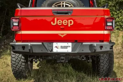Rugged Ridge HD Bumper, Rear Jeep Gladiator JT 2020+ - 11540.37