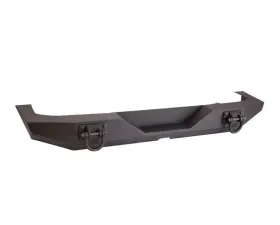 Rugged Ridge XHD Bumper, Rear, Textured Black; Jeep Wrangler JK 2007-2018