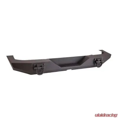 Rugged Ridge XHD Bumper, Rear, Textured Black; Jeep Wrangler JK 2007-2018 - 11546.20