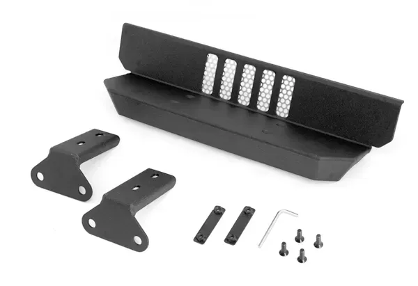 Rugged Ridge XHD Bumper Step, Rear, Aluminum; Jeep Wrangler JK 2007-2018 - 11547.10