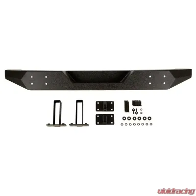 Rugged Ridge Spartan Bumper, Rear, Full Width; Jeep Wrangler JK 2007-2018 - 11548.20