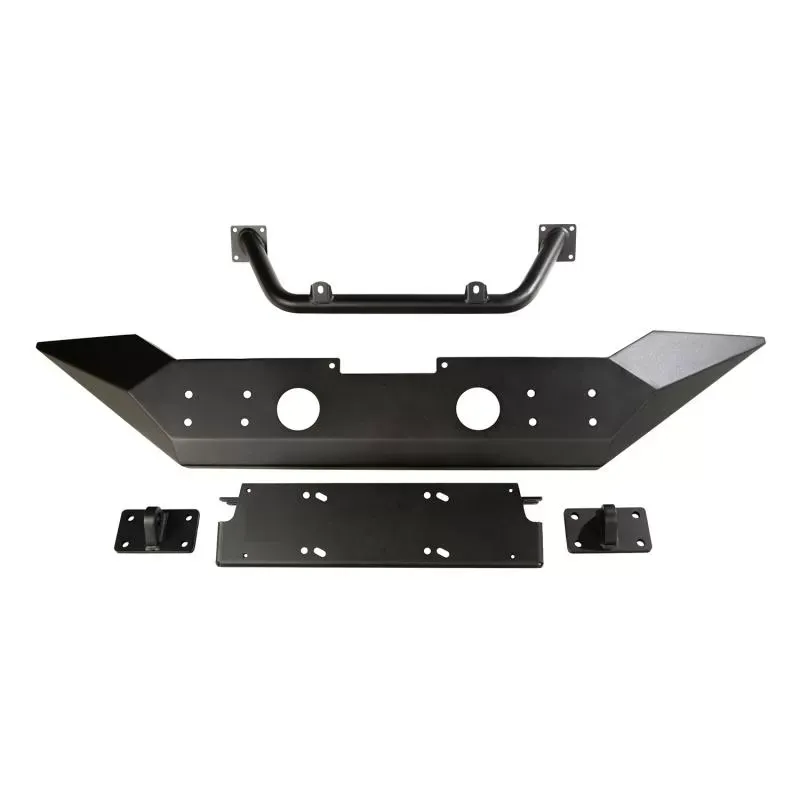 Rugged Ridge Spartan Bumper, High Clearance Ends, Overrider; 18-20 Wrangler / 2020 Gladiator Jeep - 11548.41