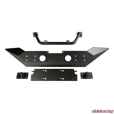 Rugged Ridge Spartan Bumper, High Clearance Ends, Overrider; 18-20 Wrangler / 2020 Gladiator Jeep - 11548.41