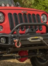 Rugged Ridge Arcus Front Bumper Set with Overrider Jeep Wrangler JK 07-18                                     - 11549.13 - Image 2