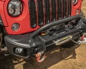 Rugged Ridge Arcus Front Bumper Black Tube Overrider Jeep Wrangler JK 07-18