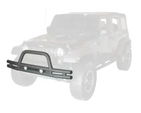 Rugged Ridge Double Tube Bumper, Front, 3 Inch; Jeep Wrangler JK 2007-2018