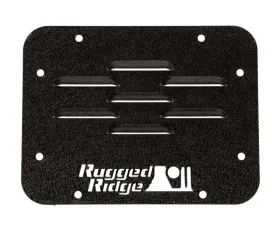 Rugged Ridge Tire Carrier Delete Plate; Jeep Wrangler JK 2007-2018