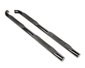 Rugged Ridge Tube Side Step Kit, Round, 3 Inch, Black; 15-18 Jeep Renegade BU Jeep Renegade 2015-2018