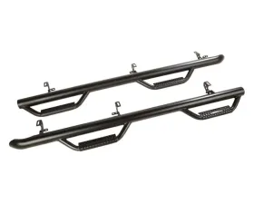 Rugged Ridge Spartan Nerf Bar Kit, Textured Black; 18-20 Jeep Wrangler JLU, 4 Door Jeep Wrangler 2018-2020
