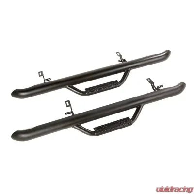 Rugged Ridge Spartan Nerf Bar Kit, Textured Black; 12-18 Jeep Wrangler JK, 2 Door Jeep Wrangler 2012-2018 - 11596.05