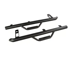 Rugged Ridge Spartan Nerf Bar Kit, Textured Black; Jeep Wrangler TJ 1997-2006