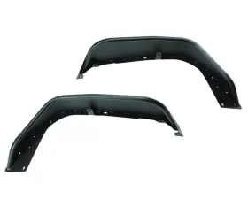 Rugged Ridge HD Black Steel Tube Front Fenders Jeep Wrangler JL 18-19