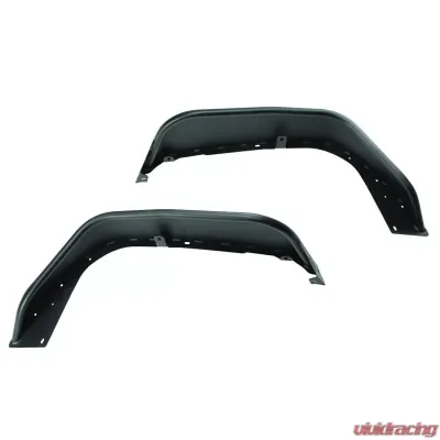 Rugged Ridge HD Black Steel Tube Front Fenders Jeep Wrangler JL 18-19 - 11615.71