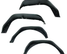 Rugged Ridge HD Black Steel Tube Fender Set Jeep Wrangler JL 18-19