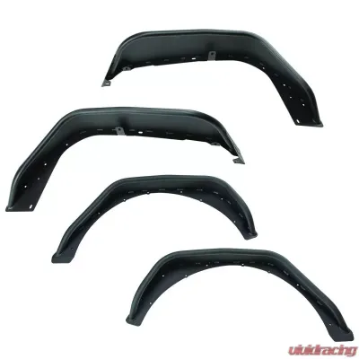 Rugged Ridge HD Black Steel Tube Fender Set Jeep Wrangler JL 18-19 - 11615.73