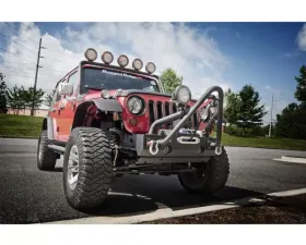 Rugged Ridge All Terrain Flat Fender Flare Kit, 4 Piece; Jeep Wrangler JK 2007-2018