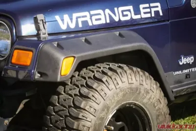 Rugged Ridge All Terrain Fender Flare Kit, 4.75 Inch, 4 Piece; 97-06 Jeep Wrangler Jeep Wrangler 1997-2006 - 11630.20