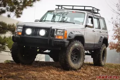 Rugged Ridge All Terrain Fender Flare Kit, 6 Piece; 84-01 Jeep Cherokee XJ, 4 Door Jeep Cherokee 1984-2001 - 11634.10