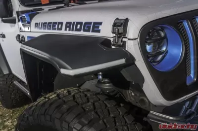 Rugged Ridge Max Terrain Fender Flare Set, Front and Rear; 18-20 Jeep Wrangler JL Jeep Wrangler 2018-2020 - 11640.51