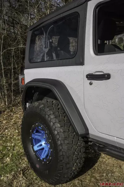 Rugged Ridge Max Terrain Fender Flare Set, Front and Rear; 18-20 Jeep Wrangler JL Jeep Wrangler 2018-2020 - 11640.51
