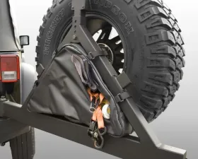 Triangular Storage Bag for Rugged Ridge Tire Carriers Jeep