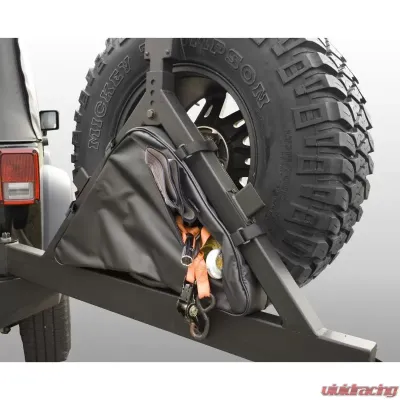 Triangular Storage Bag for Rugged Ridge Tire Carriers Jeep - 12801.50