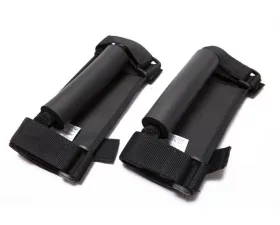 Rugged Ridge Deluxe Grab Handle Kit, Black; 55-21 Jeep CJ/Wrangler / 20-21 Gladiator Jeep